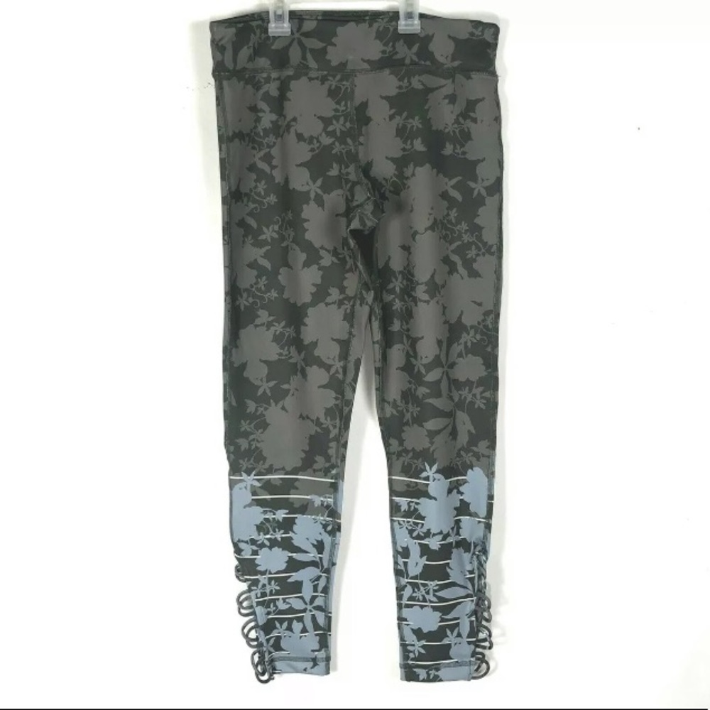Pure + Good Anthropologie L leggings Floreale floral 28 in ankle hi rise
